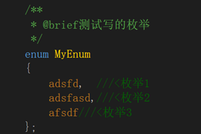 枚举定义